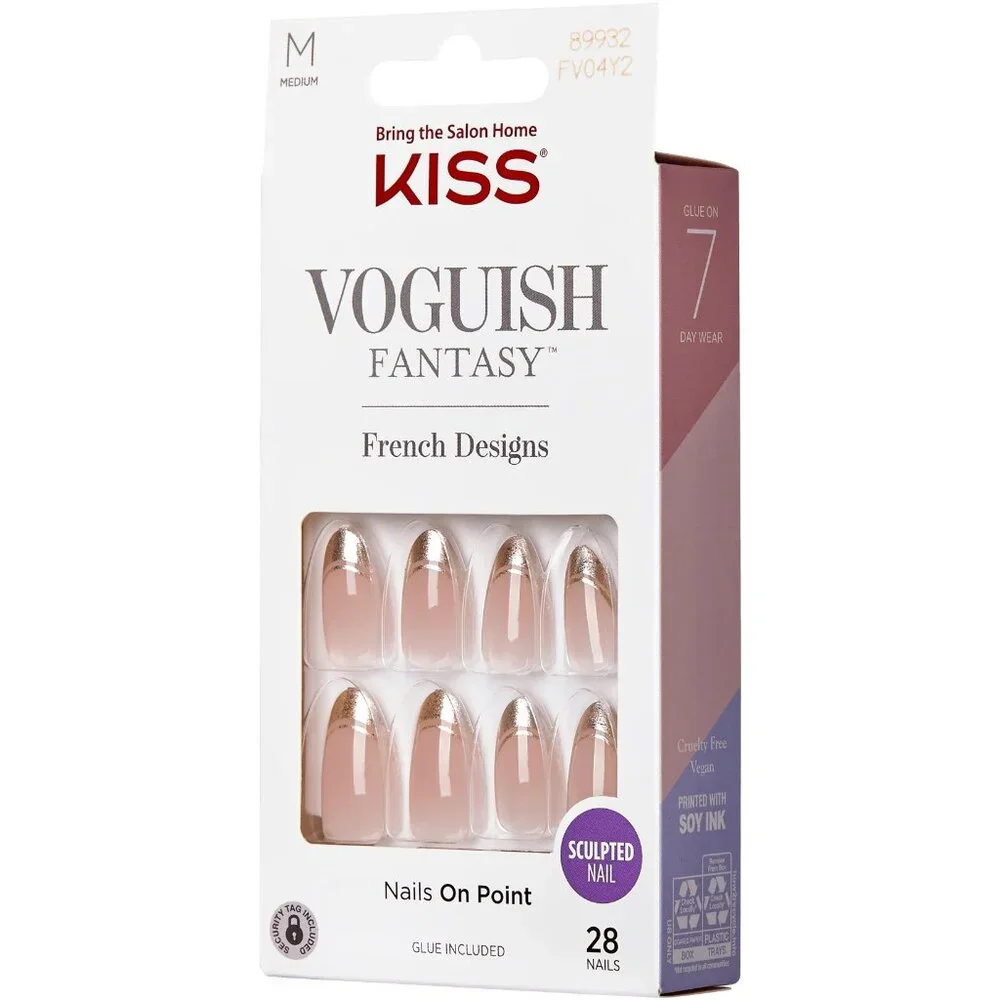 KISS Voguish Fantasy Medium Length Nails - Party Crasher